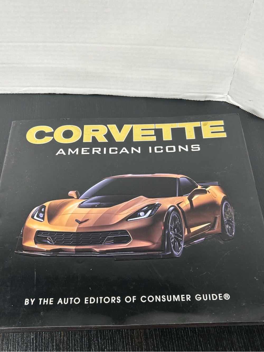 Corvette American Icons Coffee Table Book - hardcover